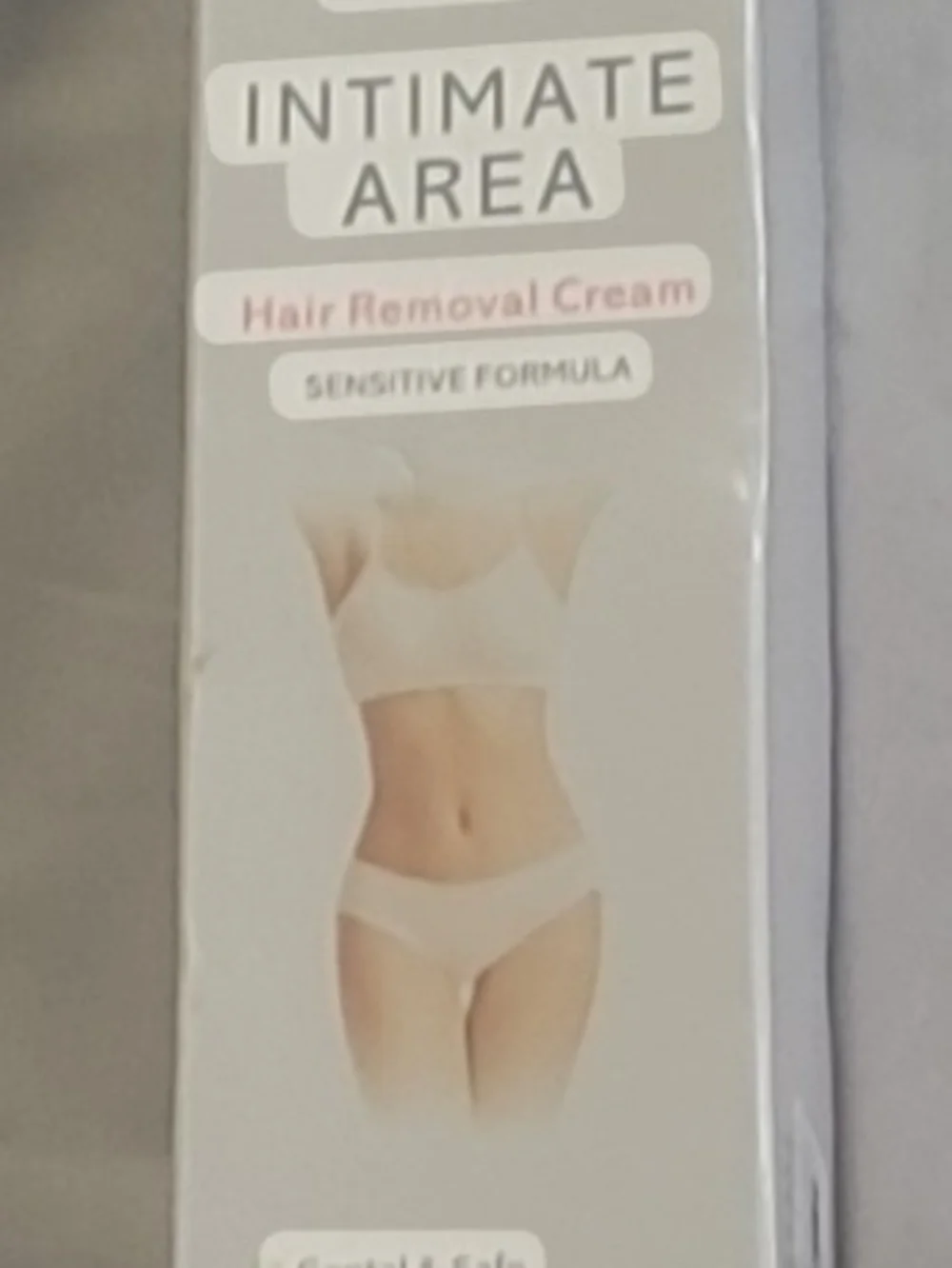 Uttse Intimate Area Hair Removal Cream,4.2 oz sensitive formula EXP 03/21/2027